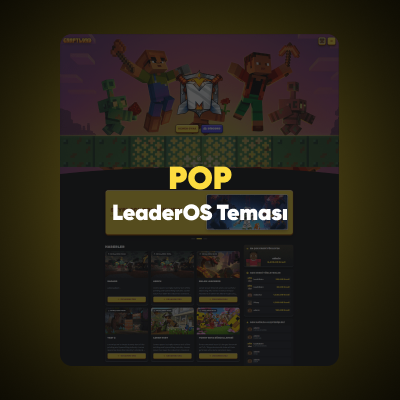 Pop LeaderOS teması